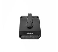 LOCKIN, Supporto Borsa per Smartphone con Sistema di Blocco Rapido a 90°, Nero