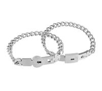 Locking Bracelet - 2 Pieces Stylish Wrist Jewelry | Matching Couple