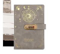 Locking Diary, quaderno A5 Planning | Notebook Lockable Privacy, per adulti adolescenti scrittori viaggi studenti compleanno vacanze ufficio ufficio freelancers