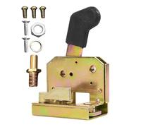 Locking Door Handle Set - Heavy Duty Metal Loader Door Locks, Safety Replacement Parts for Tractor Electric Tricycle, Metal Construction, Secure Hardware Accessories