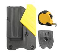 Locking Tape Measure Holder - Tool Holder Quick Access Clip | Smooth Tool Accessories Carrier | For Carpenter Beginners Professionals Electricians Adults, Quick-Draw Measuring Tape Belt older