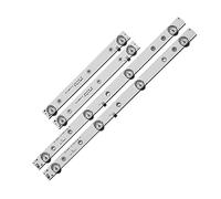 LOCKLGFMCZ 4 pz Retroilluminazione A LED Lampada di Striscia Fit for AKAI AKTV3221 32LED38P Smart JS-D-JP3220-041EC E32F2000 D32-0A35 Striscia luminosa per TV