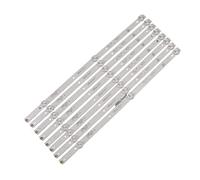 LOCKLGFMCZ 8PCS TV Kit Lampada Strisce di Retroilluminazione A LED Fit for AOC LE43M3570/60 LE43M3579 LED Bar Bande 4708-K43WDC-A1113N11 Righelli K430WDC1 A1 Striscia luminosa per TV