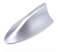 LOCKLGFMCZ Antenna a pinna di squalo for auto AM/FM, adatta for BMW EfficientDynamics F30 F31 E38 E90 E60 E93 F10 F20 530Li 335i Pinna di squalo per auto(Silver)