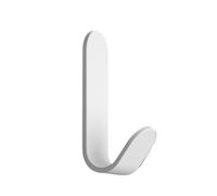 LOCKLGFMCZ Gancio multiuso da parete, gancio for appendere chiavi dietro la porta, portasciugamani bagno, portaoggetti cucina, for mensola Accessori per ganci(White 5pcs)