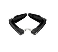 LOCKMEIHUA Per Paramani per Moto C&fmoto, Manubrio da 15-22 Mm, Protezione Universale per Le Mani Paramani anticaduta per Moto(Black-No LED)