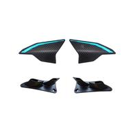 LOCKMEIHUA Spoiler per Motocicletta per VOGE per 250GS-3 250RR Sport Edition Pannello Staffa di Installazione Ala Fissa Sinistra E Destra (Green - Left Right)