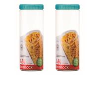 LocknLock 2 contenitori con tappo a vite da 1600ml