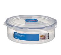LocknLock Contenitore rotondo, in plastica, trasparente, 2,5 L, Ø245×86,5 mm