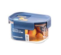 LocknLock Contenitore salvafreschezza in Tritan, senza BPA, con coperchio in PP, ermetico e impilabile, ideale come contenitore, adatto al microonde, al congelatore e alla lavastoviglie (450 ML)