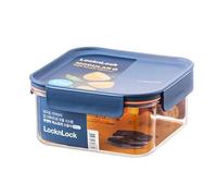 LocknLock Contenitore salvafreschezza in Tritan, senza BPA, con coperchio in PP, ermetico e impilabile, ideale come contenitore, adatto al microonde, al congelatore e alla lavastoviglie (600 ML)