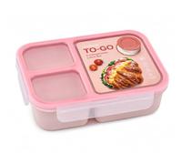 LocknLock Scatola per il pranzo divisa 980 ml (rosa)