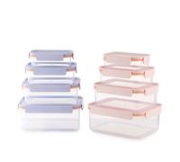 LocknLock Set 8 contenitori per alimenti salvaspazio