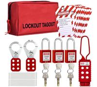 Lockout Tagout Kit,Lock Out Tag Out Kit Elettrico,Bloccare Tag Out,Gruppo Lockout Hasps,Loto Tags,Lockout Tags,Lockout Tags,Lock Out Tag Out Lucchetti,Interruttore elettrico Sicurezza Lockout Kit