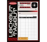 Lockout Tagout Logbook: Stop Safety Gaps Before They Happen | Record Every Lock Out Tag Out Step for Construction, Site Location & Project Teams | 119 pages, 8.5 x 11 Inches
