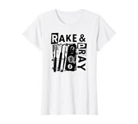Lockpicking Rake And Pray Penetration Tester Maglietta con Stampa Grafica Economica, Donna, Bianco, M