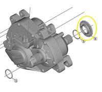 Lockring Shimano Per Steps DU-E6100 EP8 DU-E7000 DU-E8000 Spider Pignone NUOVO