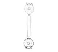 Locks per bambini di sicurezza - Trasparent Safety Lock Door Cabinet Lock | Strong Adhesive Baby Safety Proofing Cabinets| Multi-Purpose Safety Latch No Drilling Childproofing Strap Lock For Drawers &