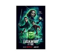 Lockwood & Co. - Poster su tela del film "Lockwood & Co", decorazione per camera da letto, stile sportivo, per ufficio, camera da letto, regalo, senza cornice, 30 x 45 cm
