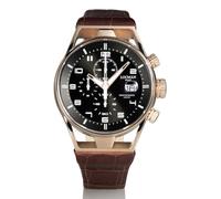 Locman Cronografo Uomo in Acciaio e Titanio Rose Montecristo