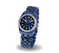 Locman Italy Orologio da donna Stealth con diamanti 1,76 ct blu Ref.0204PB, Donna, Bracciale