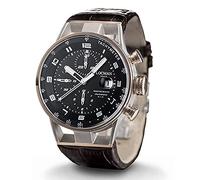 Locman MONTECRISTO CRONOGRAFO MECCANICO AUTOMATICO, CASSA IN ACCIAIO E TITANIO - ROSE GOLD - 0516M01S-00BKWHPK