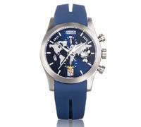 Locman Orologio Cronografo Blu, Dedicato alla Nave Amerigo Vespucci