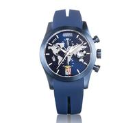 Locman Orologio Cronografo cassa Blu, Dedicato alla Nave Amerigo Vespucci