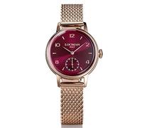 Locman Orologio Donna Acciaio Rose 1960 Rosso