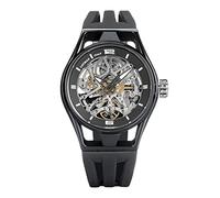 Orologio Uomo Automatico Skeleton Montecristo Nero Locman