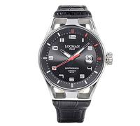 Locman Orologio Uomo Montecristo Automatico Pelle Nero
