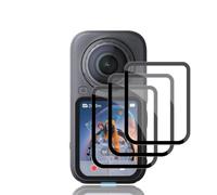 Locofun Pellicola Vetro Temperato per Insta360 Luna pro | Durezza 9H Schermo Protettiva Film e Protezione Lente Fotocamera, 2+2 Pezzi, Anti Graffi Niente Bolle