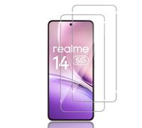 Locofun Pellicola Vetro Temperato per Realme 14 5G / Realme 14T, Durezza 9H Schermo Protettiva Film [2 Pezzi], Anti Graffi Niente Bolle