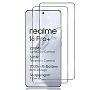 Locofun Pellicola Vetro Temperato per Realme 16 Pro Plus/16 Pro+, Durezza 9H Schermo Protettiva Film [2 Pezzi], Anti Graffi Niente Bolle