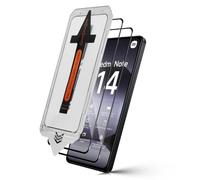 Locofun Pellicola Vetro Temperato per Xiaomi Redmi Note 14 4g/ 5g Kit di Installazione Facile, Durezza 9H Schermo Protettiva Film [2 Pezzi], Anti Graffi Niente Bolle