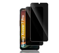 Locofun Privacy Pellicola Protettiva per Samsung Galaxy Xcover 7 / Xcover 7 Pro 5G, [2 Pezzi] Anti Spy Vetro Temperato, Durezza 9H Protettivo Film