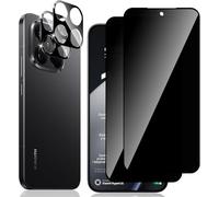 Locofun Privacy Pellicola Protettiva per Xiaomi 15T/ 15T Pro, [2+2 Pezzi] Anti Spy Vetro Temperato con Protezione Obiettivo Fotocamera, Durezza 9H Protettivo Film