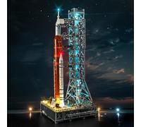 LocoLee Kit di luci a LED per Lego NASA Artemis Space Launch System 10341 (senza modelli solo luce), set di illuminazione creativa accessori compatibili con Lego 10341 (set di luci versione standard)