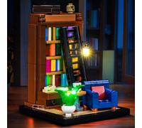 LocoLee Kit luci compatibile con Lego 40698 Books are My Passion, accessori per illuminazione a LED compatibili con libri Lego (solo luci, modello non incluso)