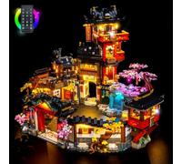 LocoLee Kit luci compatibile con Lego 71861 The Old Town 15th Anniversary - Nessun modello reale solo luci, accessori per illuminazione a LED compatibili con Lego Old Town (versione RC)