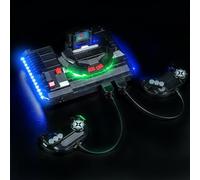 LocoLee Kit luci compatibile con Lego Genesis Console 40926 - Non solo modello reale, accessori per illuminazione a LED per LEGO Sega Genesis per collezionisti di display