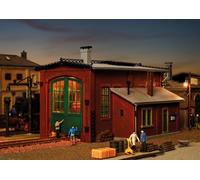 Locomotiva Capanno, Singolo Pista Misura Ho Vollmer Kit 45750