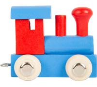Locomotiva colorata Small Foot per ferrovie in legno