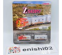Locomotiva diesel modello ferroviario Rokuhan Z Gauge Z Shorty ST012-1 EMD F7...