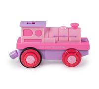 Bigjigs Rail Potente loco rosa (a base di batteria)
