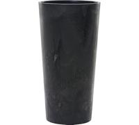LOCON Stone - Vaso in plastica effetto cemento, 30 x 57 cm, con inserto