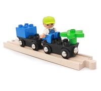 Locorico - 2 Carri per Treno in Legno (Duplo)