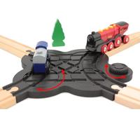 Locorico - Incrocio girevole per treno in legno