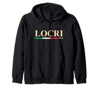 Locri Italia Felpa con Cappuccio