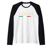 Locri Italia Maglia con Maniche Raglan